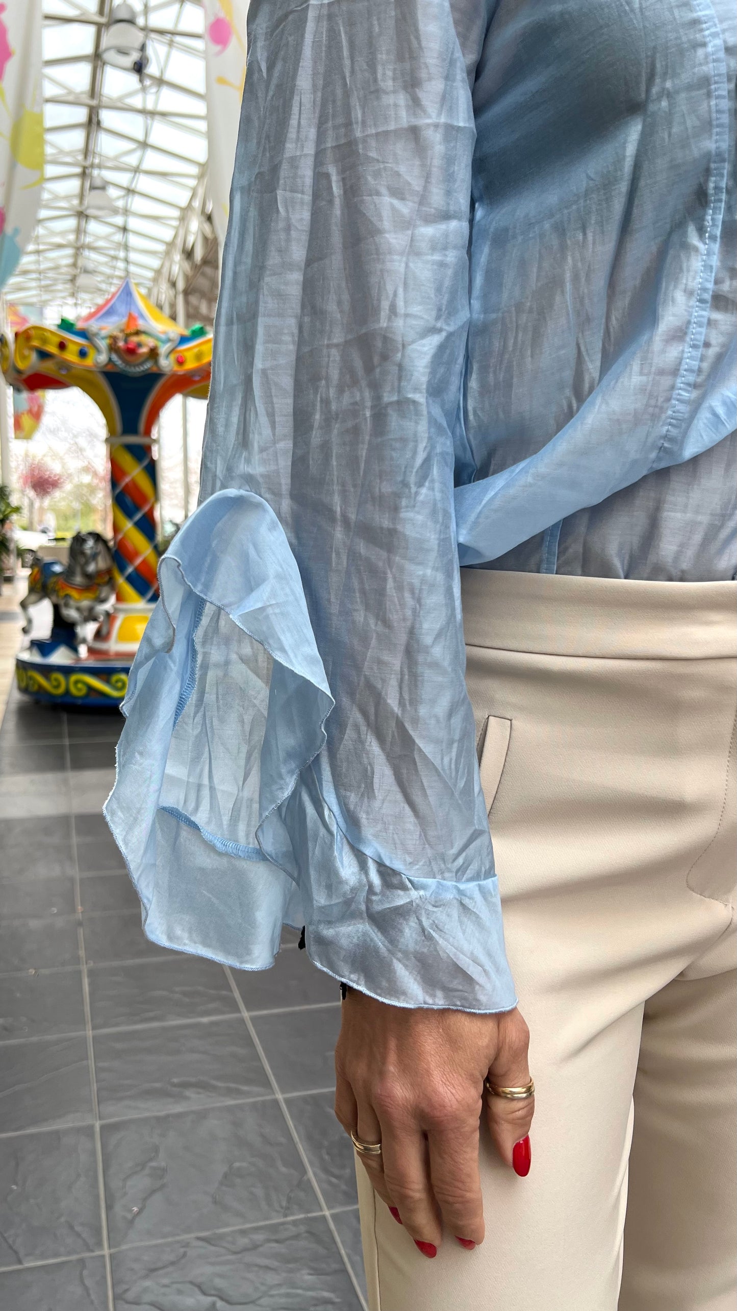 Camicia MARKUP celeste