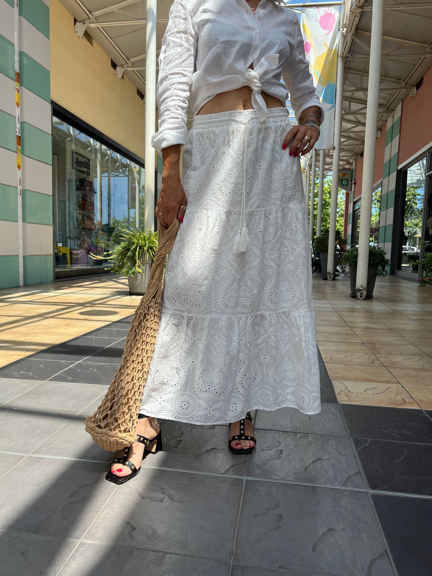 Gonna in pizzo San gallo MOLLY BRACKEN