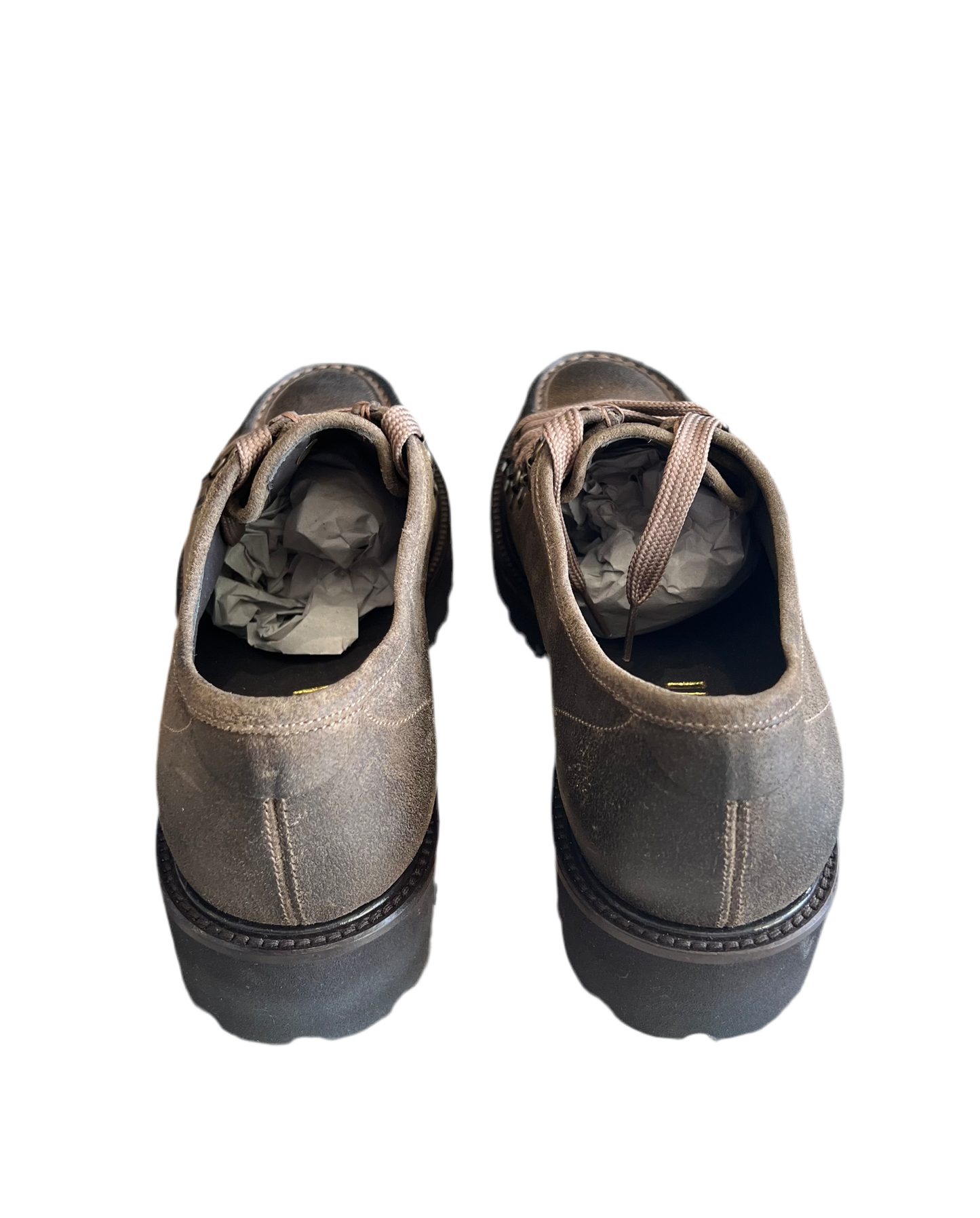 Scarpa FEDENI stringata scamosciata t. Moro