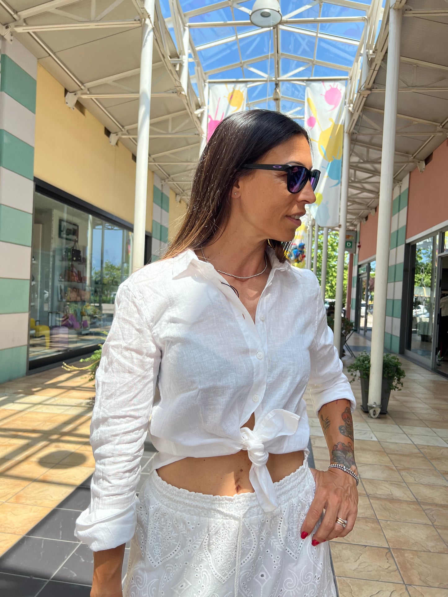 Camicia in lino MARKUP