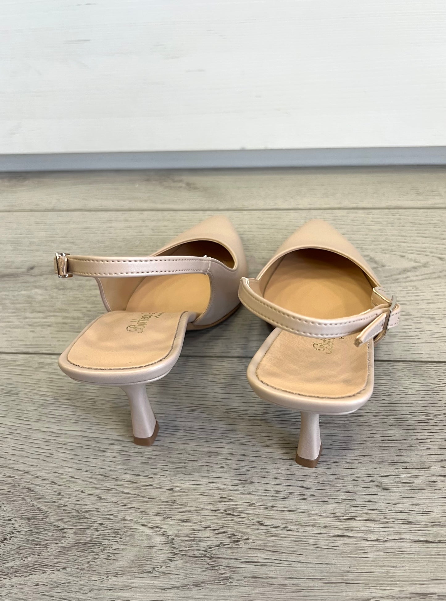 Décolleté slingback BOTTEGA LOTTI nude