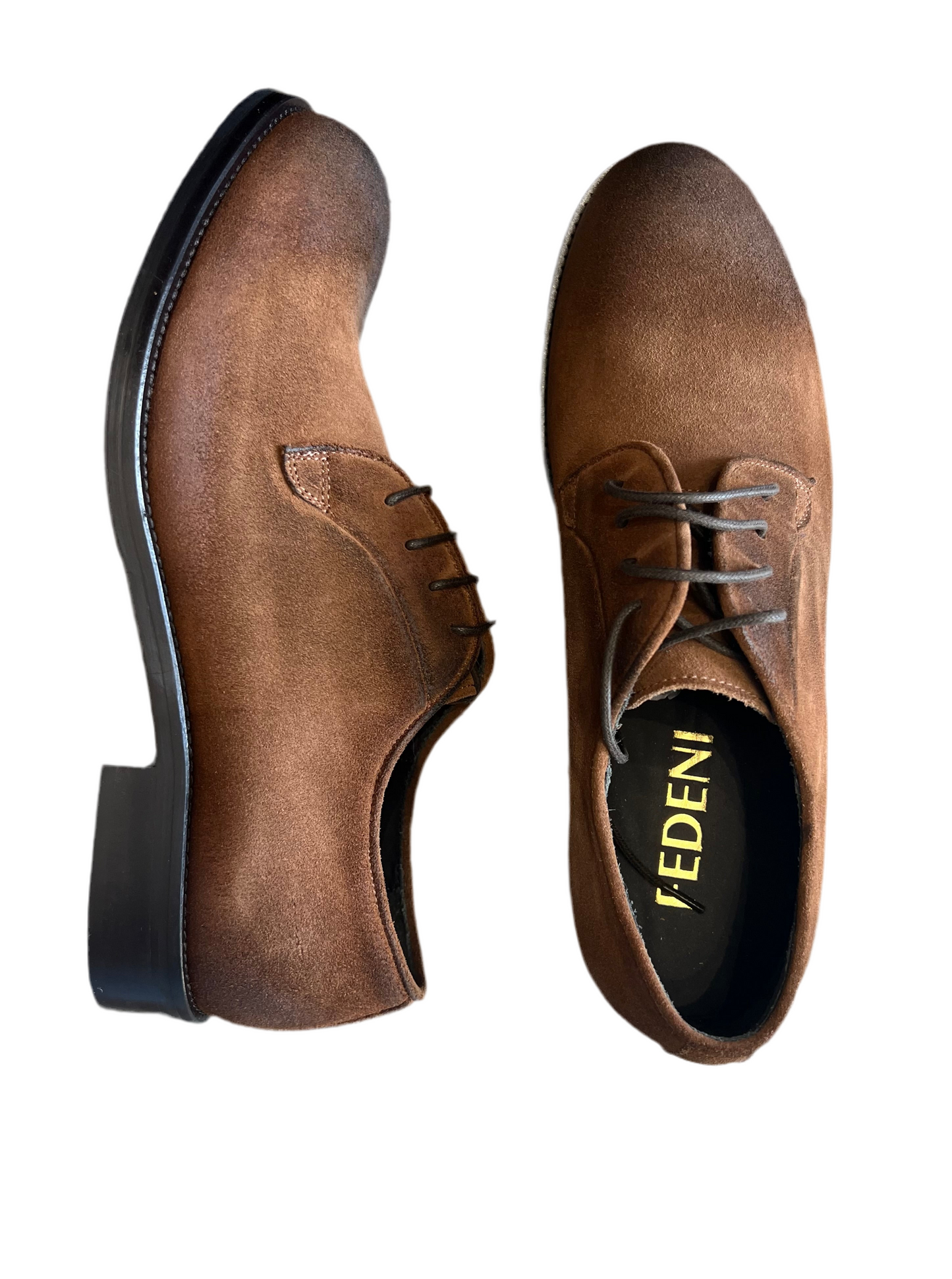 Scarpa FEDENI scamosciata bassa marrone