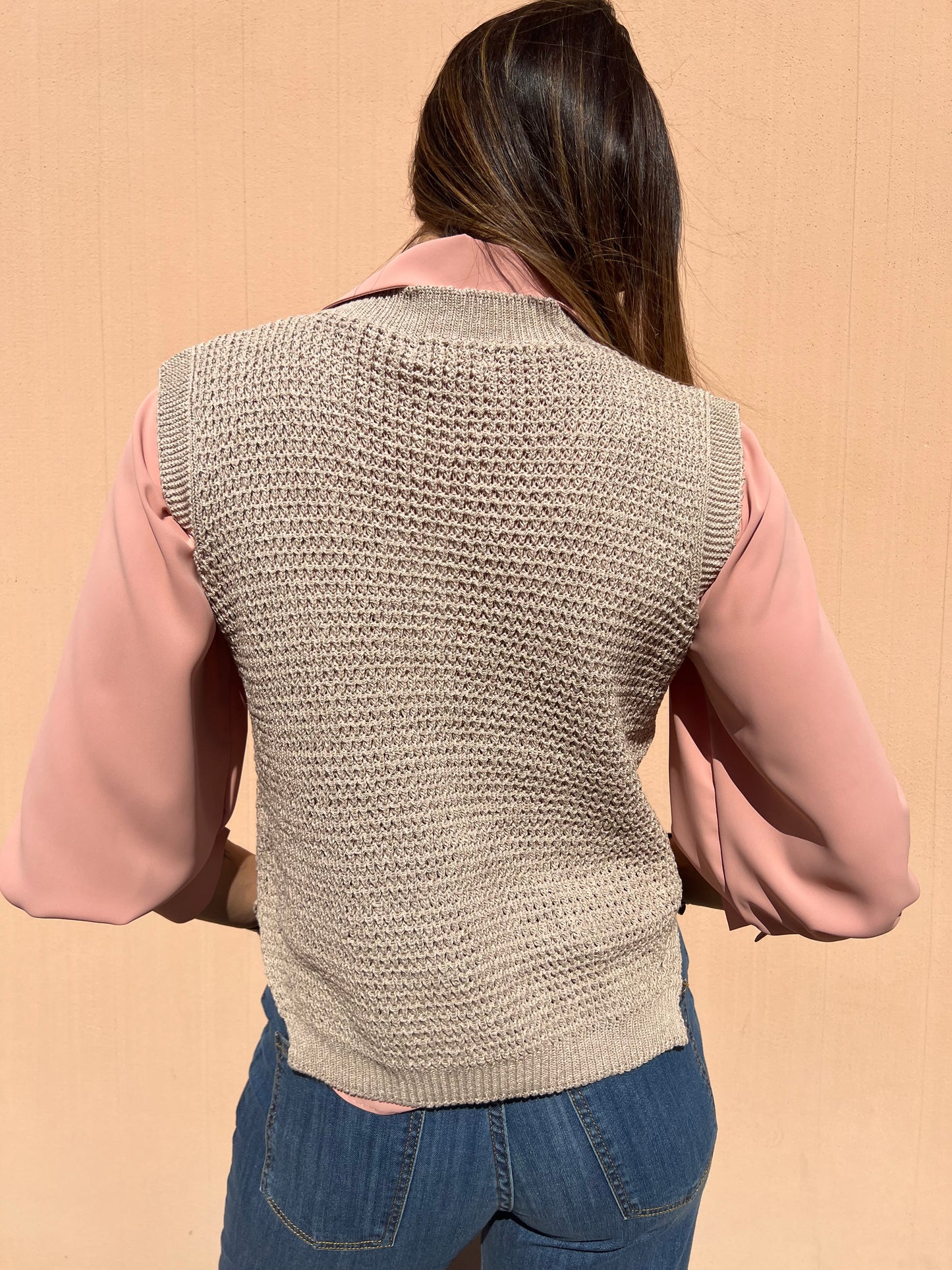 Gilet LOKITA in maglia corda