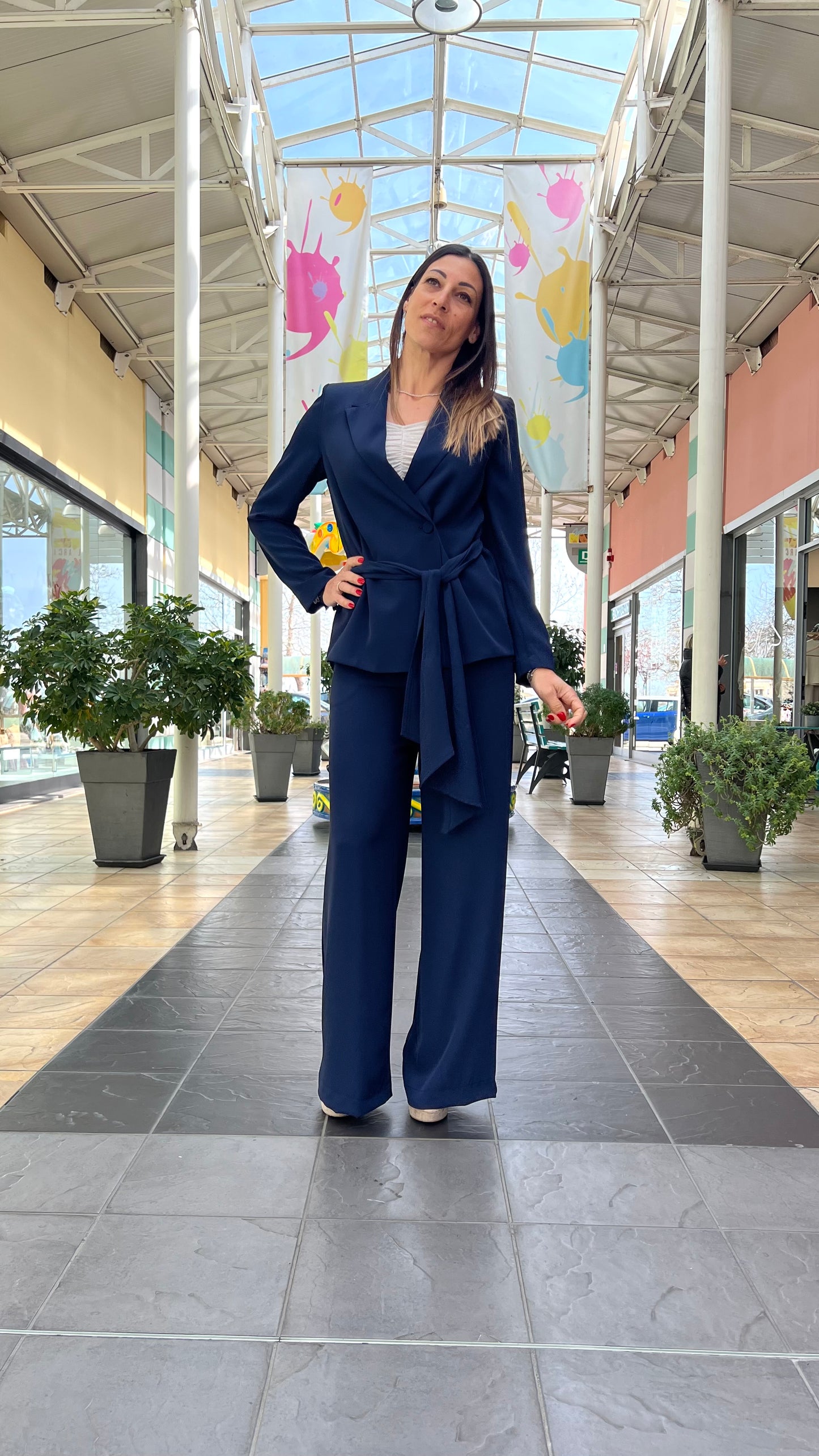 Tailleur KONTATTO blu