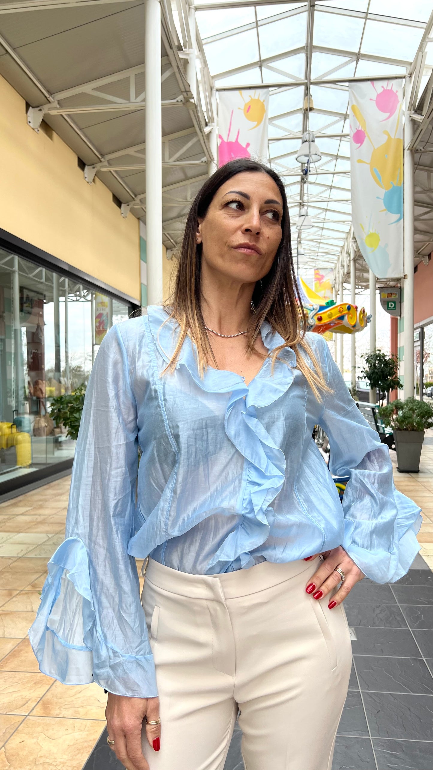 Camicia MARKUP celeste