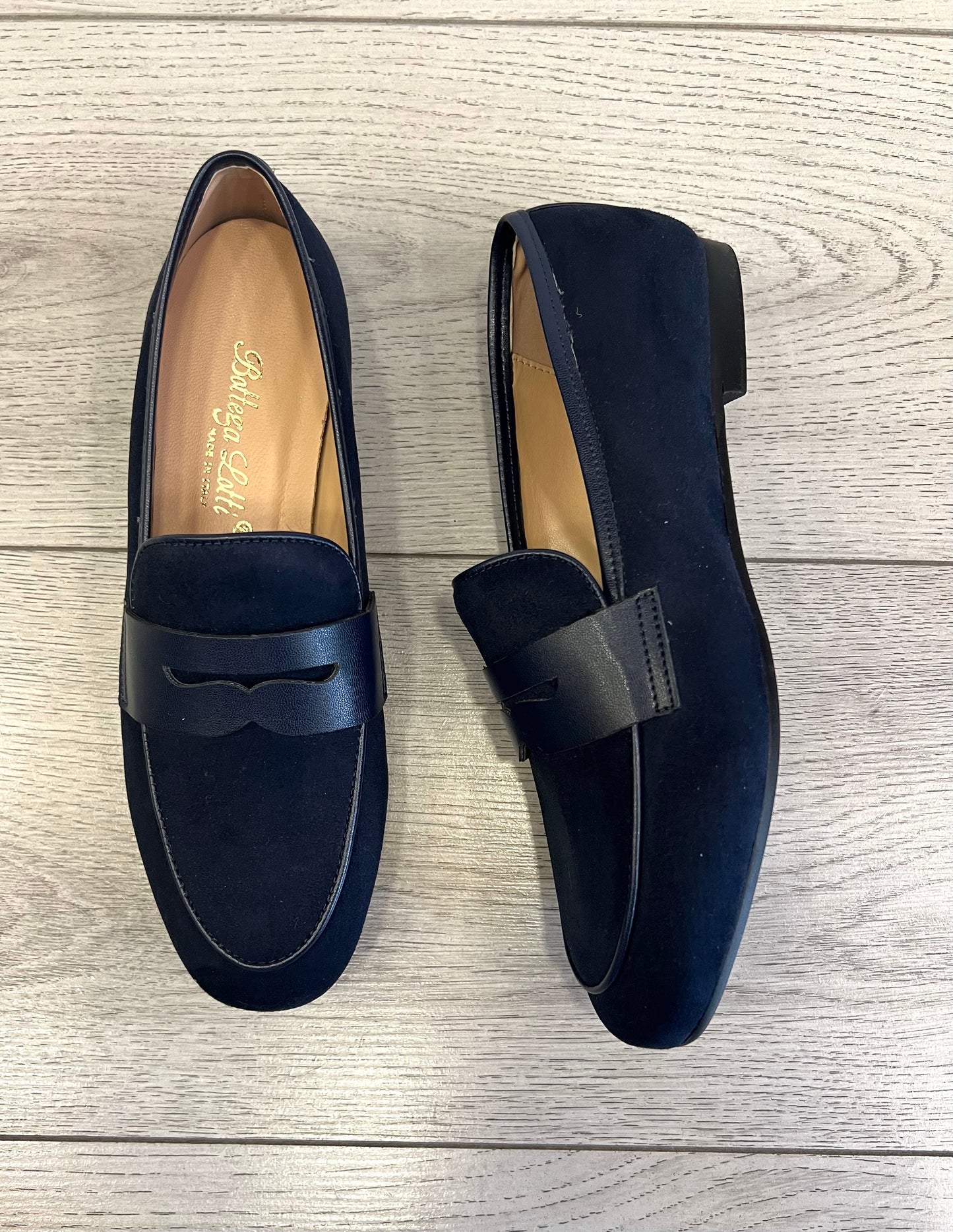 Mocassino BOTTEGA LOTTI blu