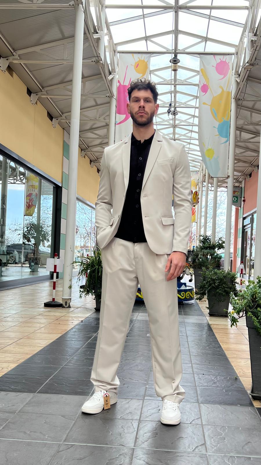 Pantalone con pinces IMPERIAL PD3MLBQ