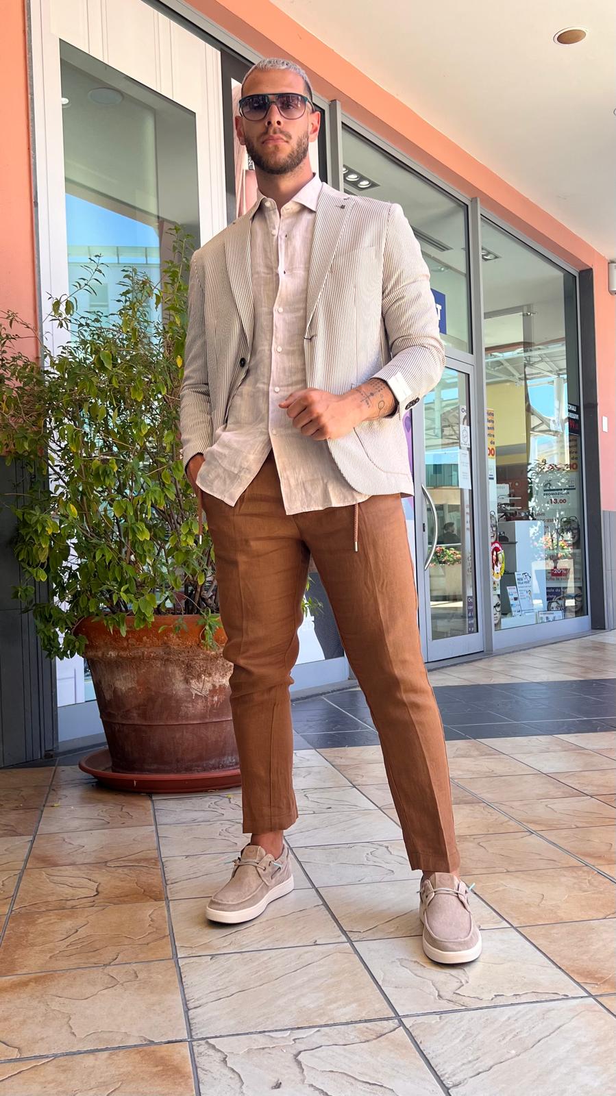 Giacca uomo a righine MARKUP MK196016