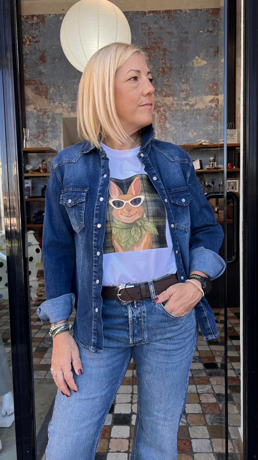 Camicia jeans C862991863 PLEASE