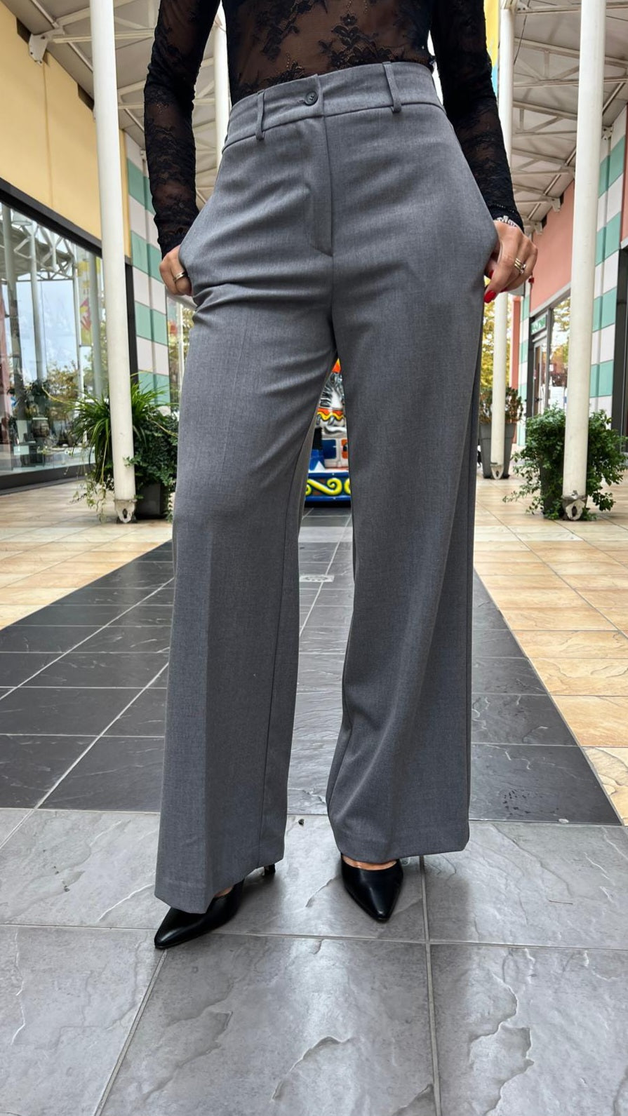Tailleur grigio KONTATTO