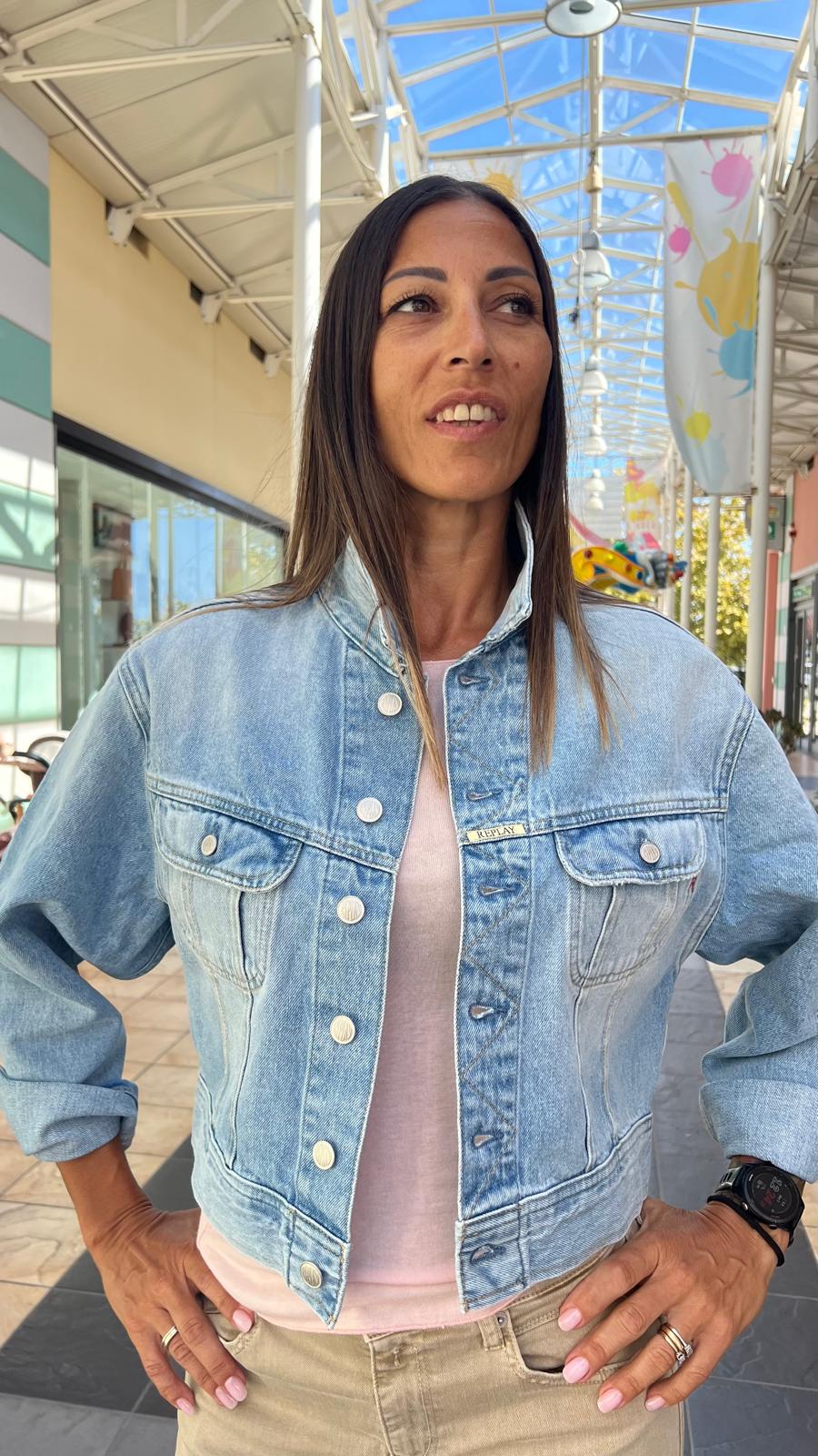 Giubbino in jeans REPLAY