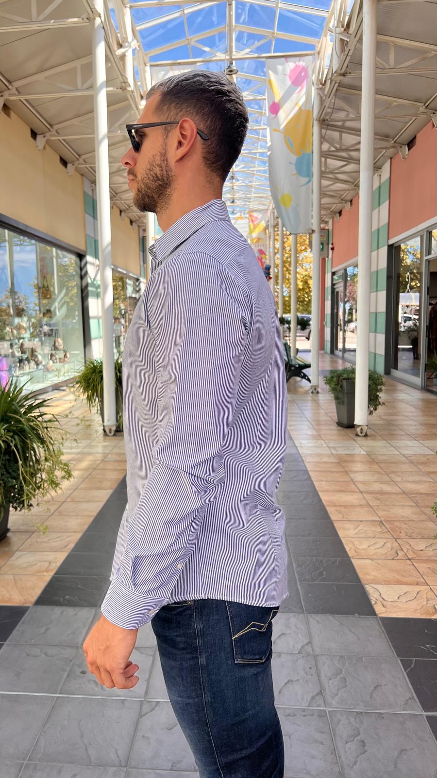Camicia a righe C64073I367 IMPERIAL