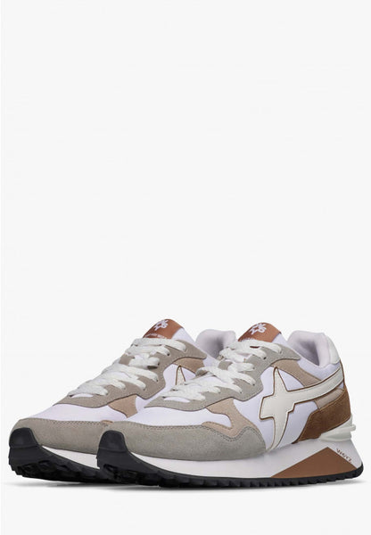 Sneakers W6YZ in tessuto tecnico e suede
