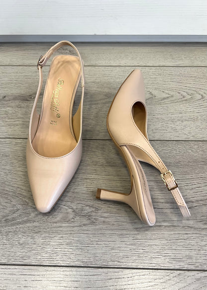 Décolleté slingback BOTTEGA LOTTI nude