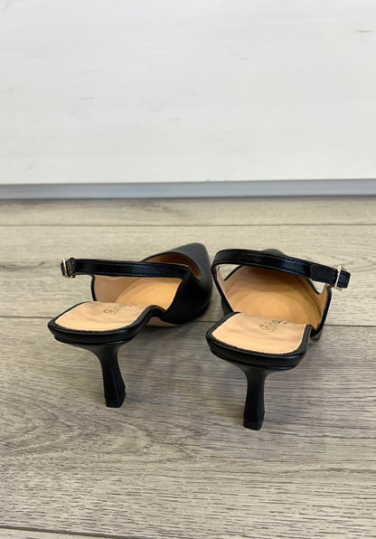 Décolleté slingback BOTTEGA LOTTI nero