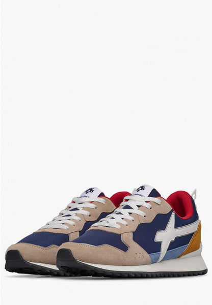 Sneakers W6YZ in tessuto tecnico e suede