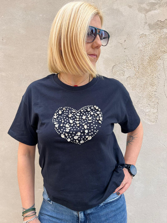 T-Shirt MARKUP con applicazioni