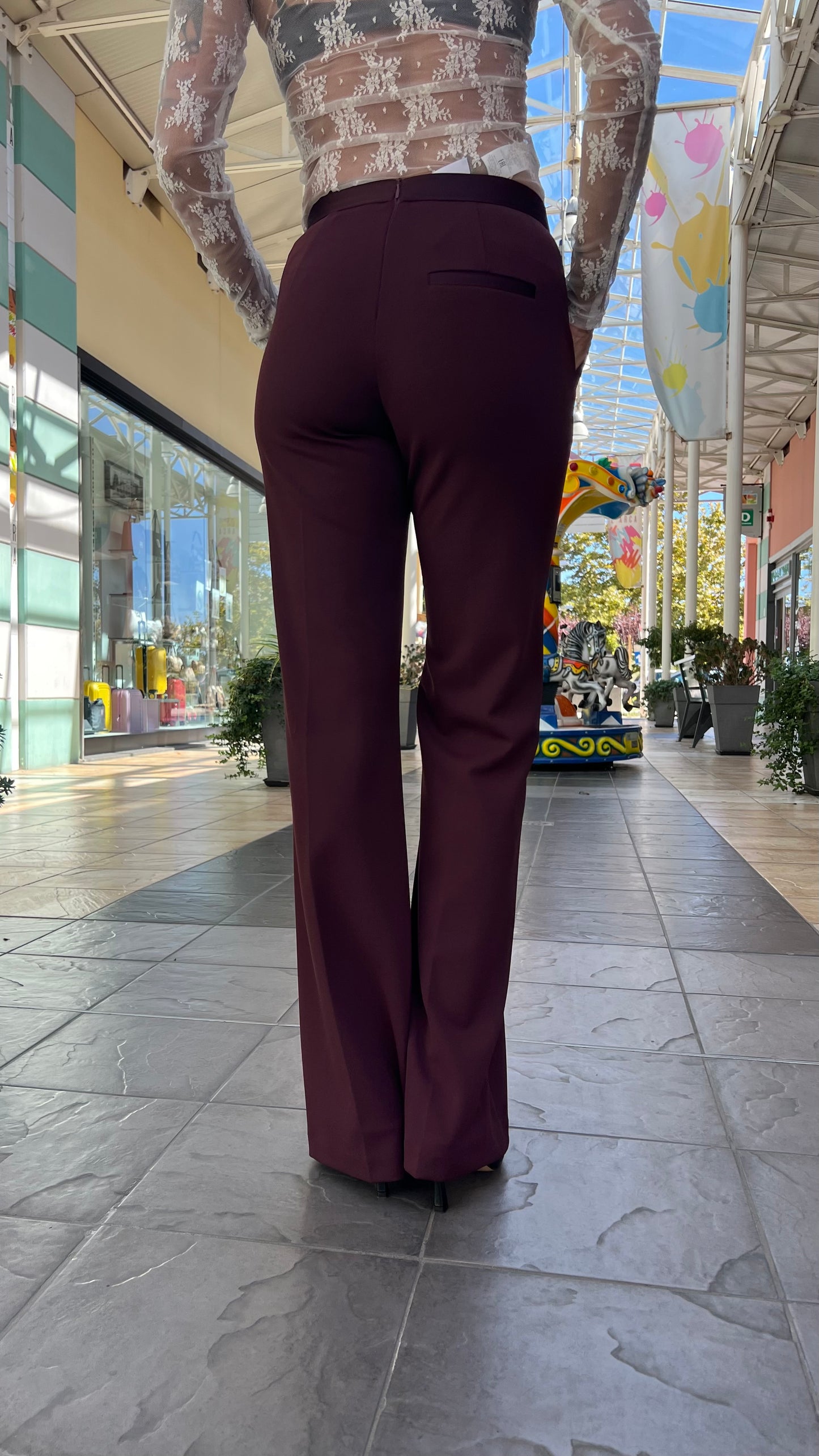 Pantalone Imperial prugna