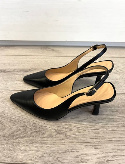 Décolleté slingback BOTTEGA LOTTI nero