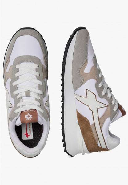 Sneakers W6YZ in tessuto tecnico e suede