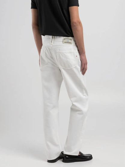 Jeans REPLAY M9ZERO1 eco plus bianco