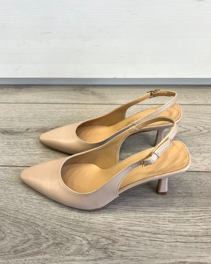 Décolleté slingback BOTTEGA LOTTI nude