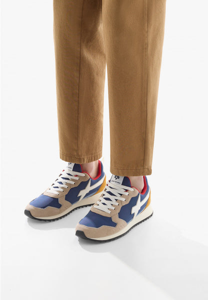 Sneakers W6YZ in tessuto tecnico e suede