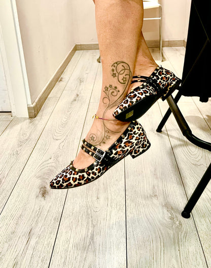 Ballerina DIVINE FOLLIE fantasia animali ed con borchie
