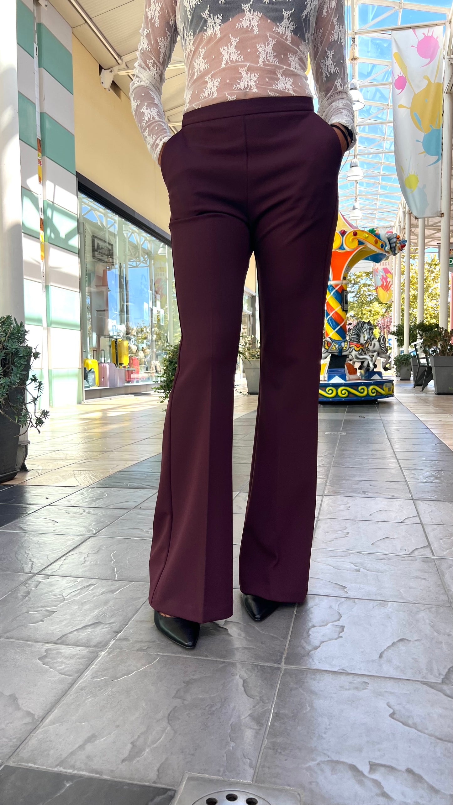 Pantalone Imperial prugna