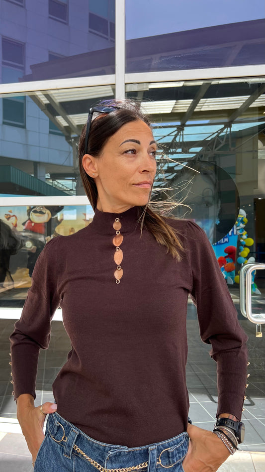 Maglia Molly Bracken cioccolato