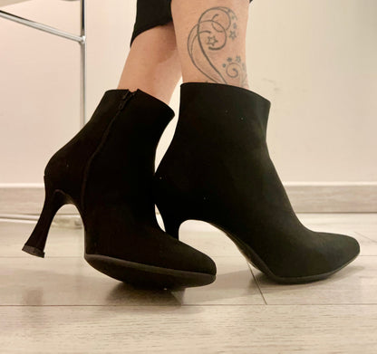 Tronchetto DIVINE FOLLIE in ecocamoscio nero