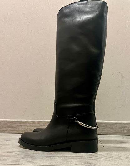 Stivale DIVINE FOLLIE alto nero in pelle