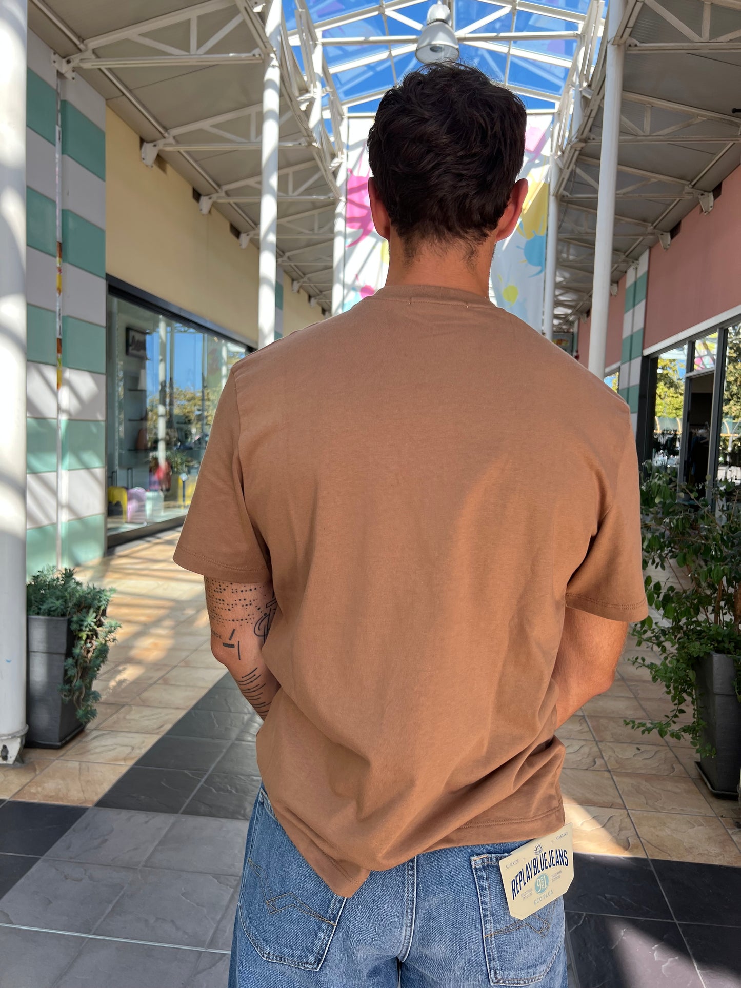 T-shirt Replay terra