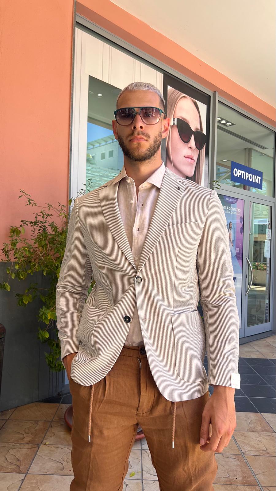 Giacca uomo a righine MARKUP MK196016