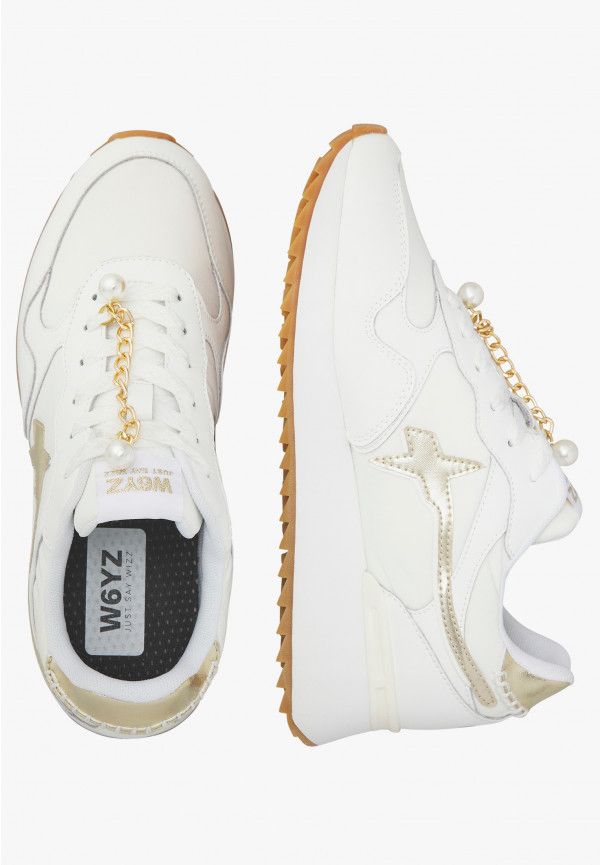 Sneakers in pelle e tessuto tecnico YAK-W W6YZ