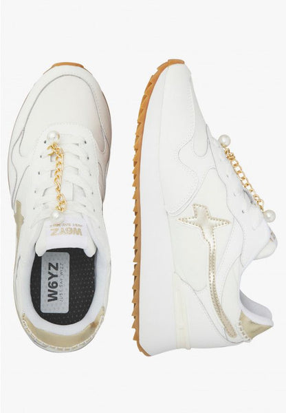Sneakers in pelle e tessuto tecnico YAK-W W6YZ