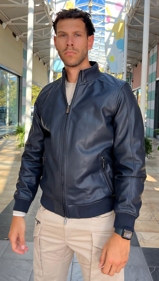 Giubbino eco pelle Markup