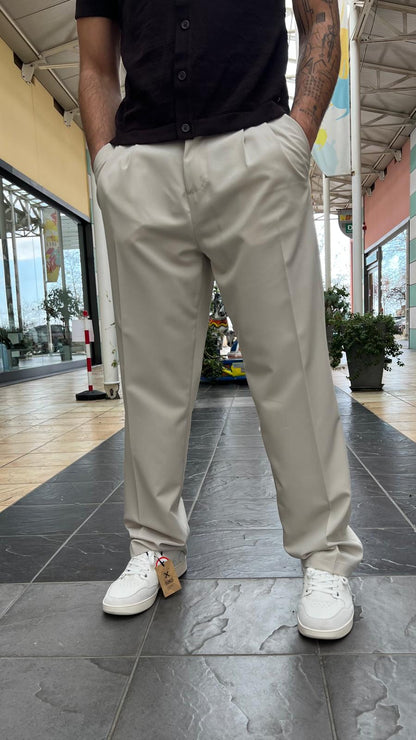 Pantalone con pinces IMPERIAL PD3MLBQ