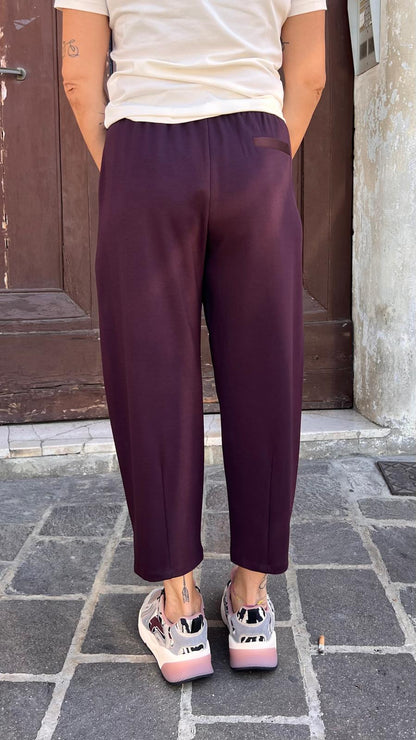 Pantalone cropped con cintura P8E7MHZC IMPERIAL