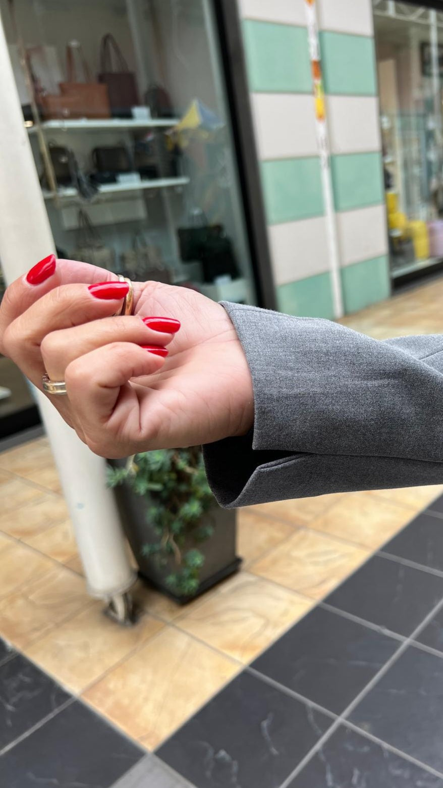 Giacca KONTATTO grigia