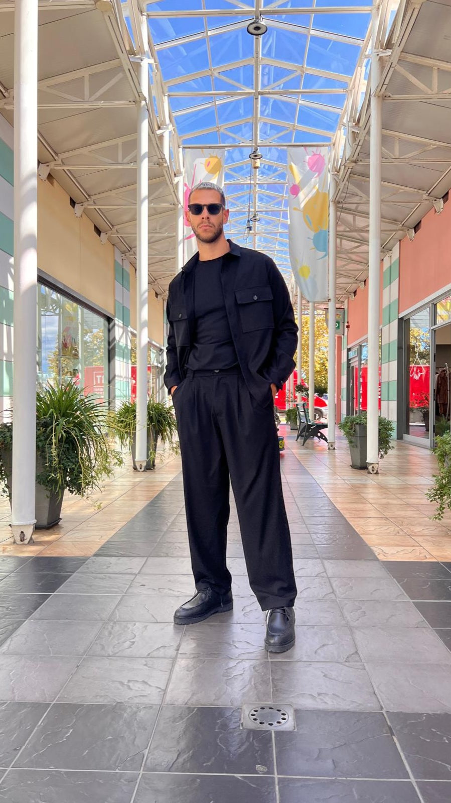 Pantaloni ampi con pince PE6IMBV IMPERIAL