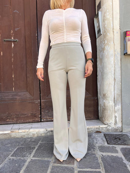 Pantalone zampa vita alta P3E9MAW IMPERIAL