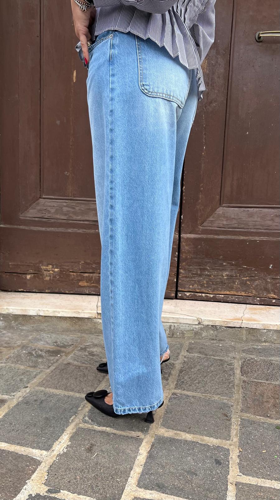 Jeans wide leg HAVE ONE BELLA