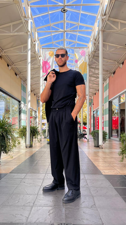 Pantaloni ampi con pince PE6IMBV IMPERIAL