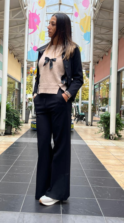 Pantalone zampetta LOKITA punto milano