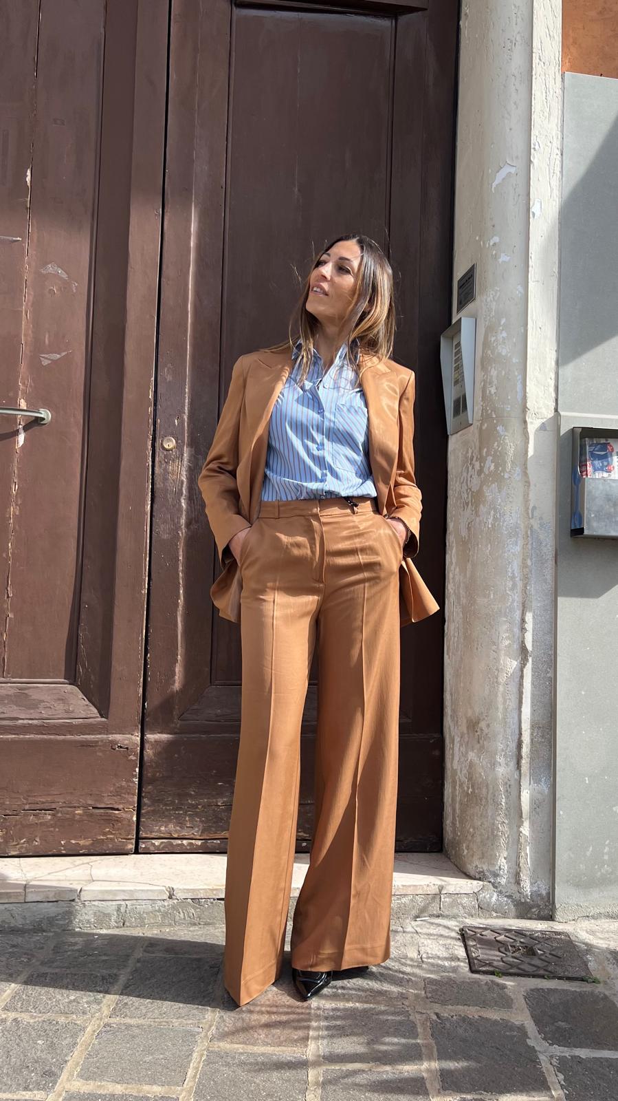 Giacca viscosa/lino HAVEONE JCB-Q021