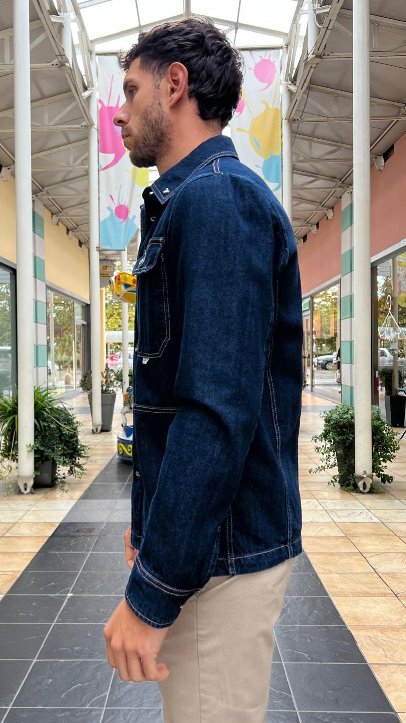 Feel jacket denim BERNA