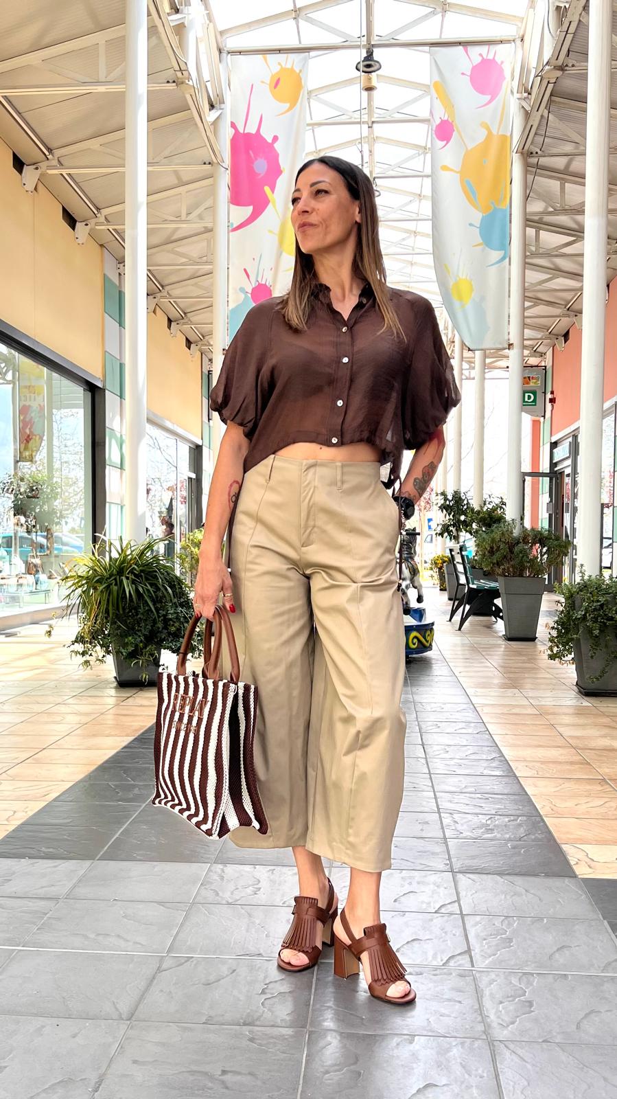 Camicia cropped MARKUP MW1630015