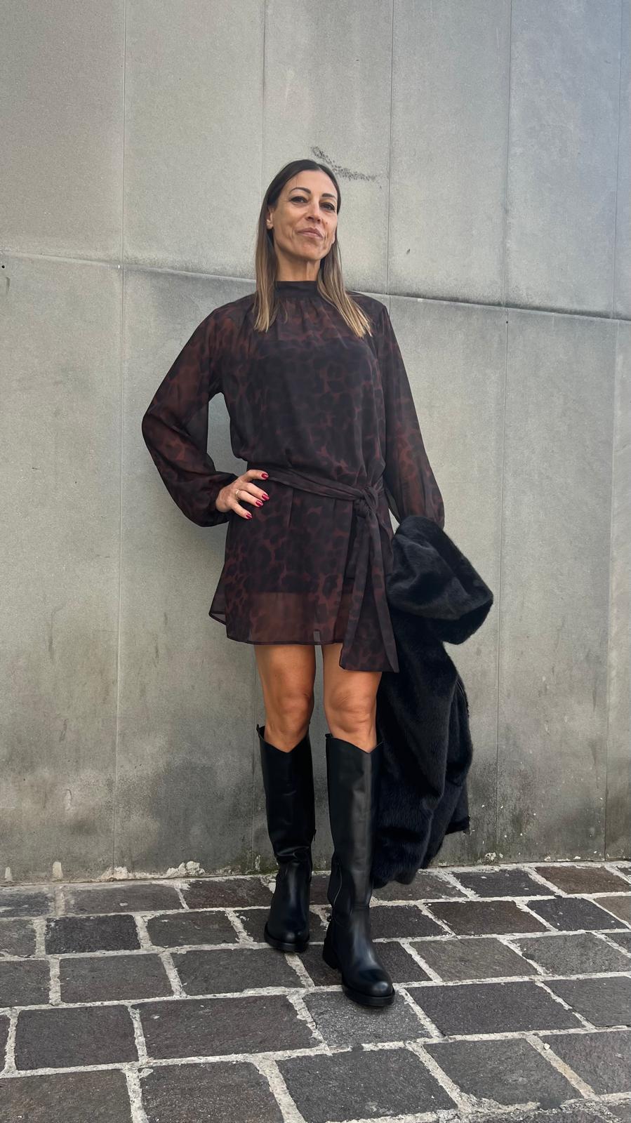 Abito mini B846F KONTATTO