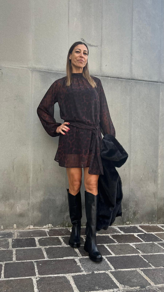 Abito mini B846F KONTATTO